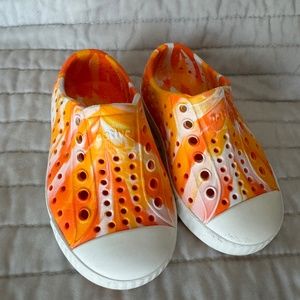 5c Native Toddler Shoes (orange)